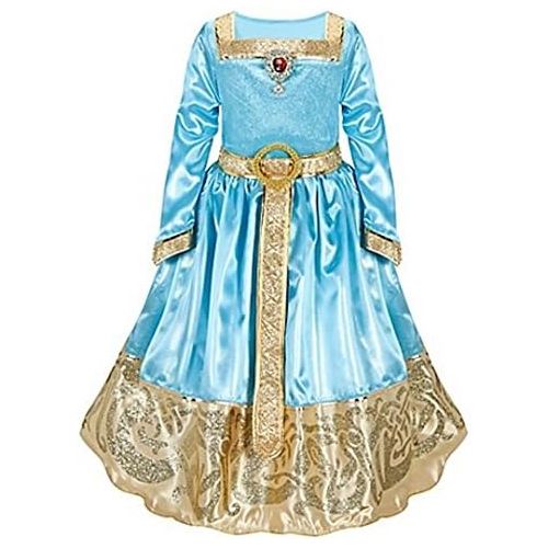 디즈니 Disney Store Brave Princess Merida Formal Costume Dress Size XS 4