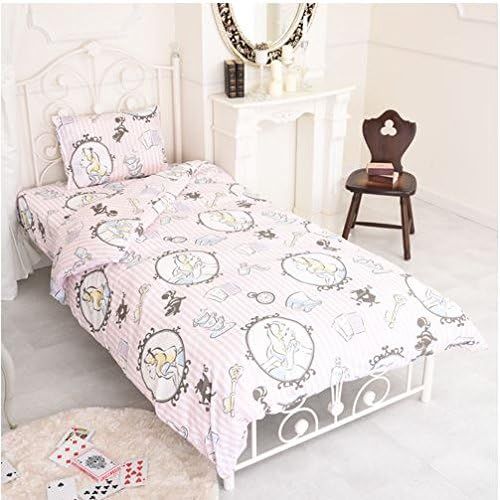 디즈니 Disney Alice duvet cover, sheets, pillow cases a three-piece set single