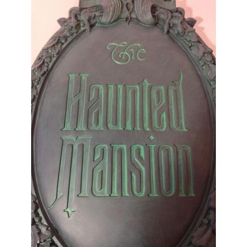 디즈니 Disney Parks Haunted Mansion 45th Anniversary Classic Plaque Sign Marquee