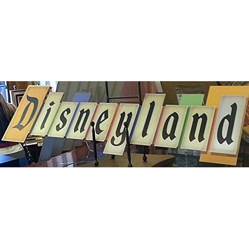 디즈니 Walt Disney Disneyland Wall Sign Plaque Vintage Park Entrance Marquee New