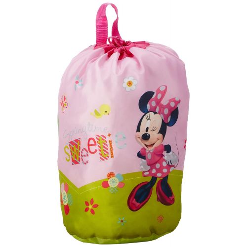 디즈니 Disney Minnie Bowtique Indoor Sleeping Bag in printed Drawstring Bag