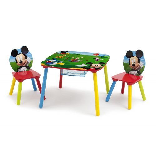 디즈니 Disney Mickey Mouse Storage Table and Chairs Set