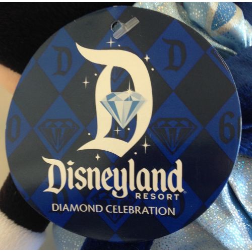 디즈니 Disneyland 60th Anniversary Diamond Celebration Minnie Mouse 9 Plush