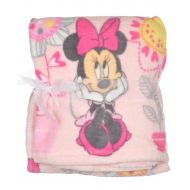 Disney Minnie Mouse Meadow Medley Plush Blanket - light pink, one size