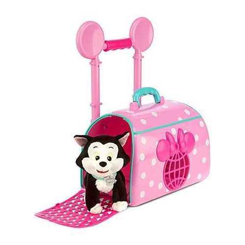 디즈니 Disney Exclusive Play Set Minnie Mouse and Figaro Pet Travel Carrier