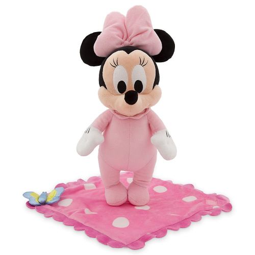 디즈니 Disney Babies Minnie Mouse Plush Doll & Blanket 10 Inch