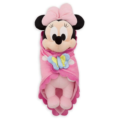 디즈니 Disney Babies Minnie Mouse Plush Doll & Blanket 10 Inch