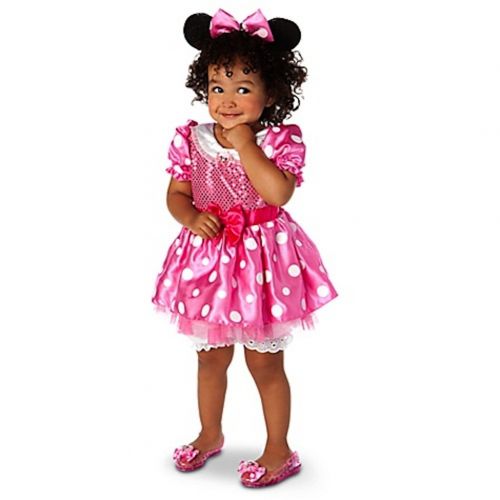 디즈니 Disney Store Deluxe Pink Minnie Mouse Costume Girls Size 5 5T Sequence