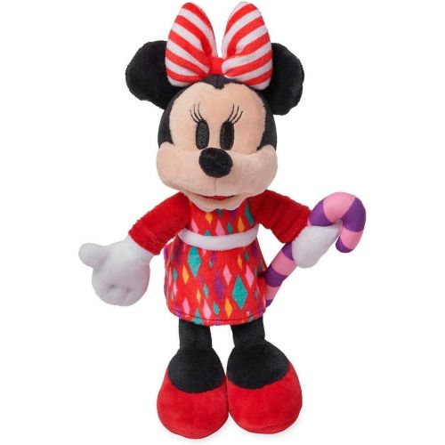 디즈니 Disney Mickey and Minnie Mouse Christmas Holiday Plush - Mini Bean Bag Set of 2