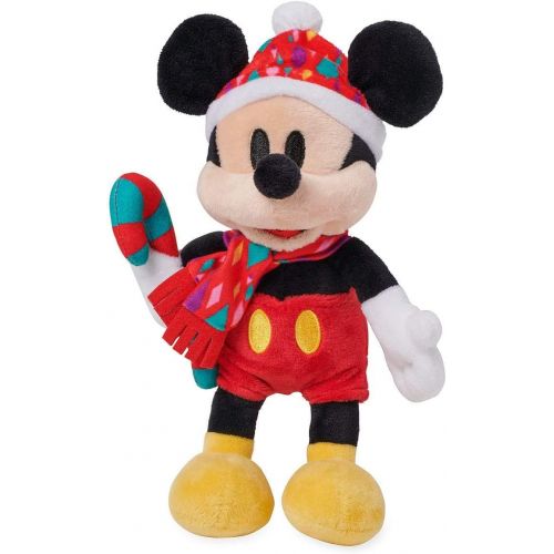 디즈니 Disney Mickey and Minnie Mouse Christmas Holiday Plush - Mini Bean Bag Set of 2