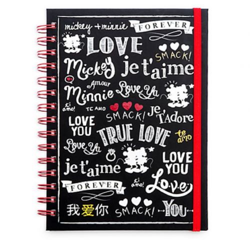 디즈니 Mickey and Minnie Mouse Journal - I Love Mickey Collection by Disney