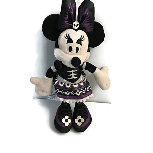 디즈니 Disney Minnie Mouse Skeleton Halloween Plush