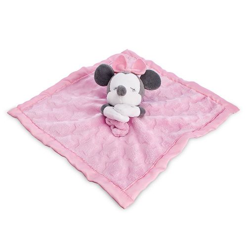 디즈니 Disney Minnie Mouse Plush Blankie for Baby