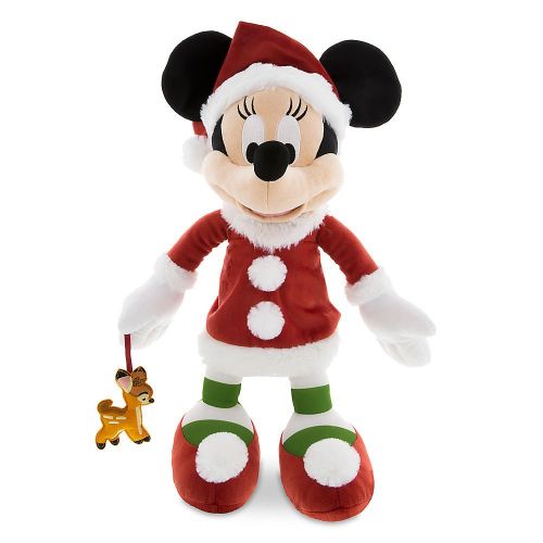 디즈니 Disney Santa Minnie Mouse Plush & Bambi - 15 Inch