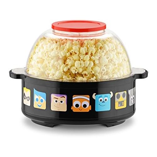 디즈니 Disney DPX-16 Pixar Collection Stir Popcorn Popper, One Size, Black
