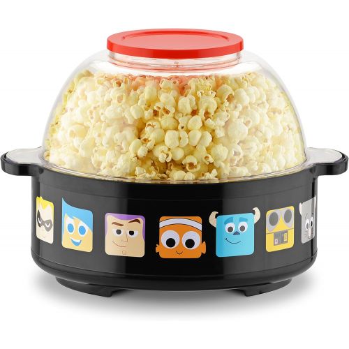 디즈니 Disney DPX-16 Pixar Collection Stir Popcorn Popper, One Size, Black