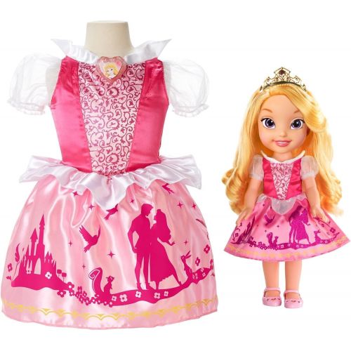 디즈니 Disney Princess Aurora Toddler Doll & Girl Dress Gift Set