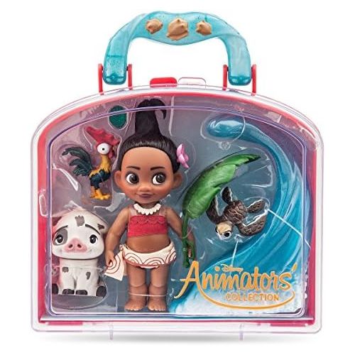 디즈니 Walt Disney Official Disney Moana Animator Collection Mini Doll Playset