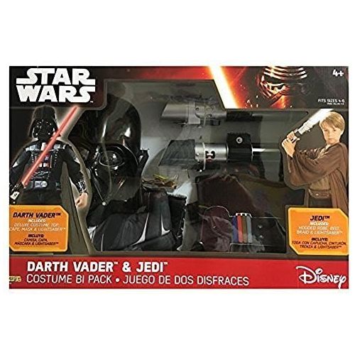 디즈니 Disney Star Wars Darth Vader & Jedi Costume Bi Pack