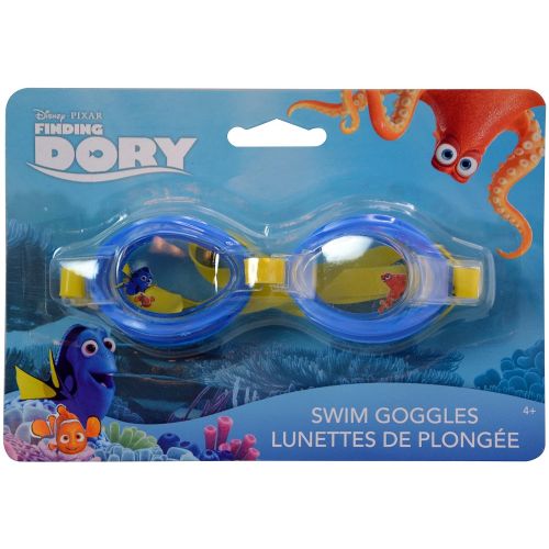 디즈니 Disney Pixar Finding Nemo-Dory Ultimate Beach Gift Bundle -Beach Pail, Goggles, Beach Ball, Arm Floaties, Sling Carry Bag