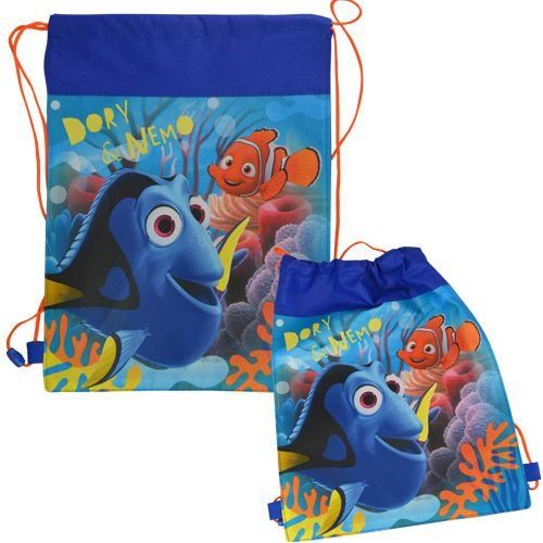 디즈니 Disney Pixar Finding Dory Bag and Outdoor Fun Pool Package Deal (Chalk, Beach Ball, Bag, Floaties)
