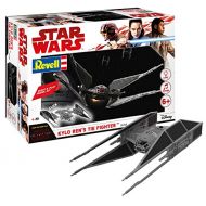Disney Revell 06760, Star Wars The Last Jedi, Build and Play Kylo Rens Tie Fighter, with Lights & Sounds