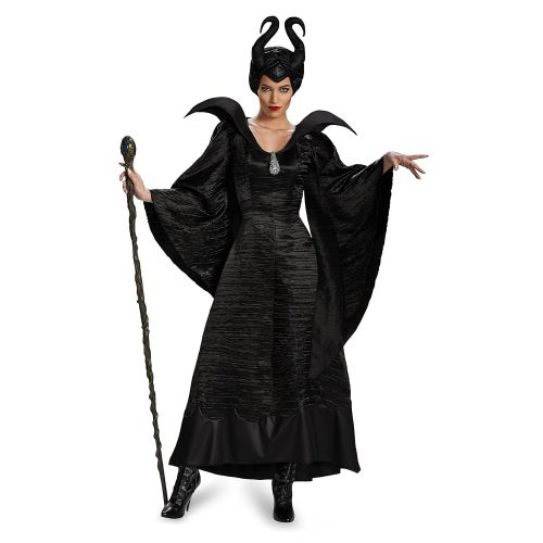 디즈니 Disguise Womens Disney Maleficent Black Christening Gown Costume