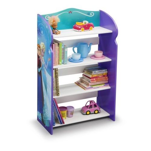 디즈니 Delta Disney Kids Adorable Corner Adjustable Bookshelf Organizer (Frozen)