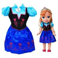 Disney Frozen Anna Toddler Doll/Dress Combo