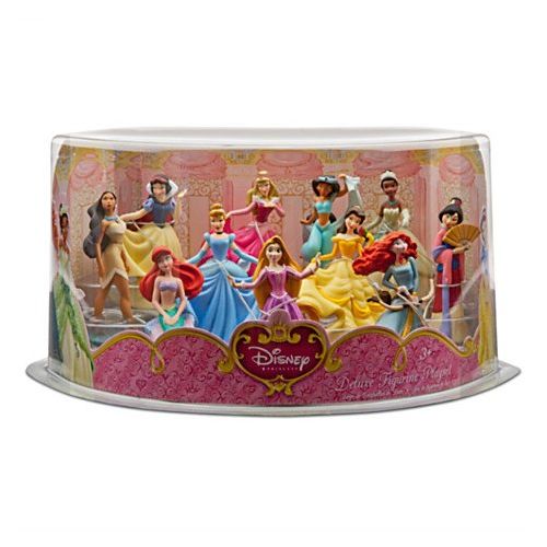 디즈니 Disney Princess Deluxe Figurine Playset (11 Dolls )