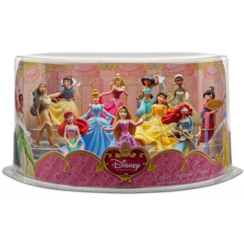 디즈니 Disney Princess Deluxe Figurine Playset (11 Dolls )
