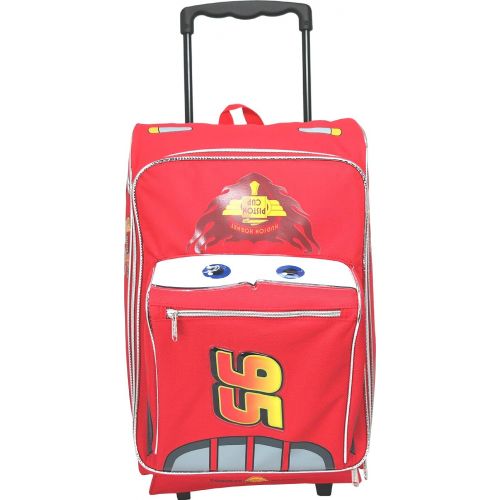 디즈니 Disney Pixar Cars 2 Rolling Lightning McQueen Luggage Suitcase