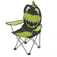 Disney Regatta Animal Kids Folding Camping Chair Dino Green