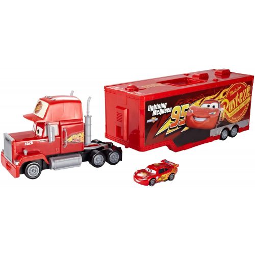  Disney Cars Toys Disney Pixar Cars 3 Mack Portable Playcase [Amazon Exclusive]