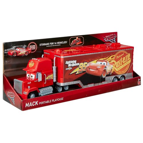  Disney Cars Toys Disney Pixar Cars 3 Mack Portable Playcase [Amazon Exclusive]