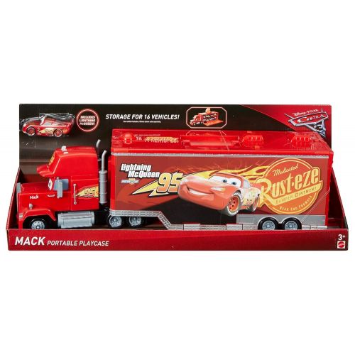  Disney Cars Toys Disney Pixar Cars 3 Mack Portable Playcase [Amazon Exclusive]