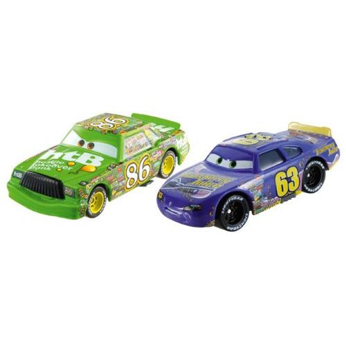  Disney Cars Toys Disney Pixar Cars Collector Die cast Chick Hicks & Lee Revkins 2 Pack