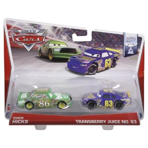  Disney Cars Toys Disney Pixar Cars Collector Die cast Chick Hicks & Lee Revkins 2 Pack