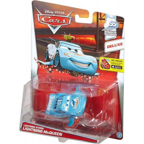  Disney Cars Toys Disney Pixar Cars Diecast, Oversized Lightning Storm McQueen