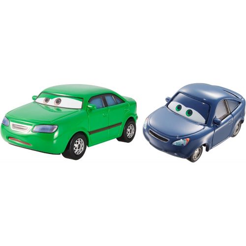  Disney Cars Toys Disney Pixar Cars Diecast Character Car 2 Pack, Dan Sclarkenburg & Announcer