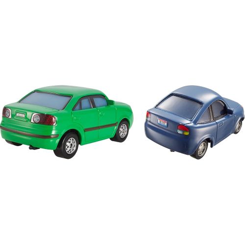  Disney Cars Toys Disney Pixar Cars Diecast Character Car 2 Pack, Dan Sclarkenburg & Announcer