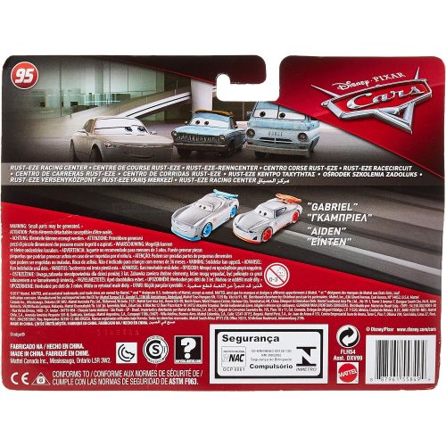  Disney Cars Toys Disney Pixar Cars Character Car Trainee #49 & Trainee #3 Vehicle, 2 Pack