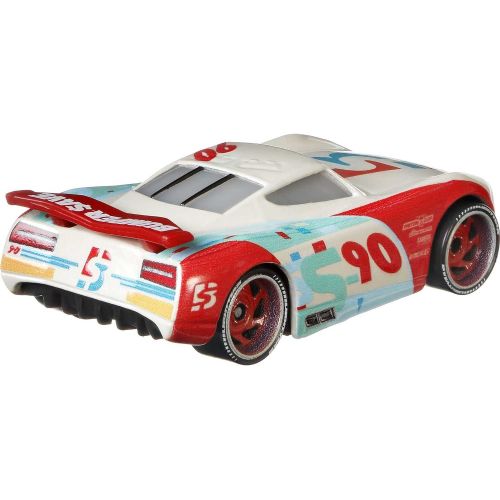  Disney Cars Toys Disney Pixar Cars 2 Pack, Next Gen Jackson Storm and Paul Conrev 1:55 Scale Die Cast Fan Favorite Vehicles For Racing and Storytelling Play, Gift For Kids 3 Years Old and Up