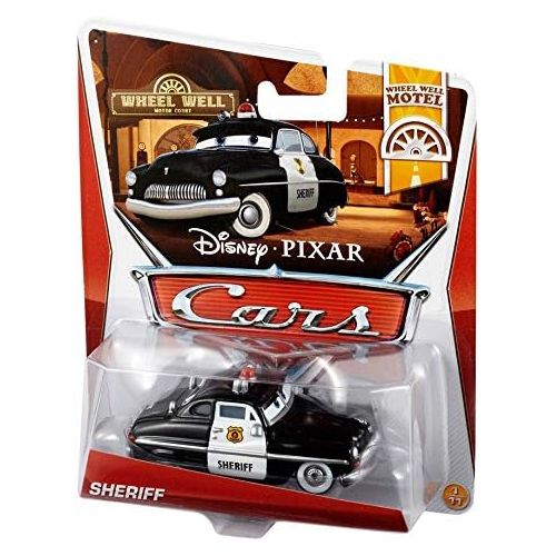  Disney Cars Toys Mattel Disney/Pixar Cars Sheriff Diecast Vehicle (1:55 Scale)