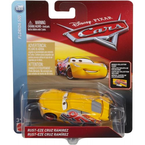  Disney Cars Toys Disney Pixar Cars Die cast Final Race Cruz With Accessory Card Vehicle