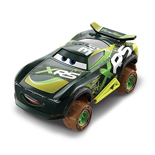  Disney Cars Toys Mattel Disney Pixar Cars XRS Mud Racing Steve Slick Lapage Vehicle 155 Scale Die Casts, Real Suspensions, Off Road, Dirt Splashed Design, All Terrain Wheels, Ages 3 and upa€?