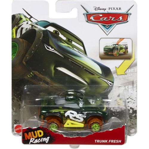  Disney Cars Toys Mattel Disney Pixar Cars XRS Mud Racing Steve Slick Lapage Vehicle 155 Scale Die Casts, Real Suspensions, Off Road, Dirt Splashed Design, All Terrain Wheels, Ages 3 and upa€?