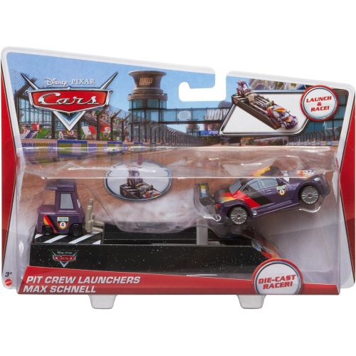  Disney Cars Toys Disney Cars Pit Crew Launchers Max Schnell Vehicle
