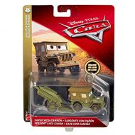 Disney Cars Toys Disney Pixar Cars Sarge with Cannon Die Cast Vehicle