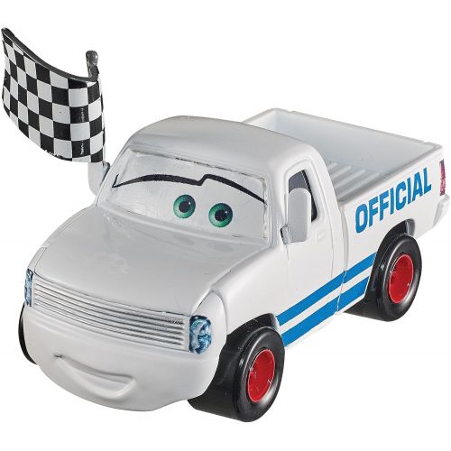  Disney Cars Toys Disney Pixar Cars 3 Diecast Pickup Truck w/ Flag Vehicle